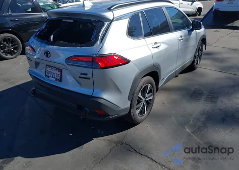 2024 Toyota Corolla Cross Hybrid Xse from USA, damaged, VIN 7MUFBABG9RV051971